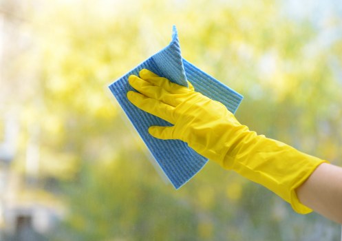 Professional cleaner in Streatham maintaining a spotless living room