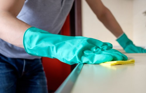 Cleaning team methods and attention to detail in Streatham