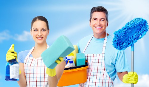 Deep cleaning bathroom surfaces in a Streatham property